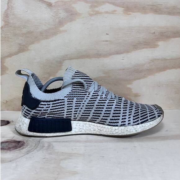 Adidas - NMD_R1 STLT Primeknit - Running Shoes - Gray - Men's - 13 - ART CQ2387 - Picture 5 of 9